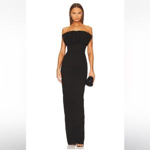Sau Lee Noah Gown in Black